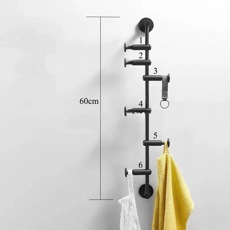 Modern Industrial Hook Rack