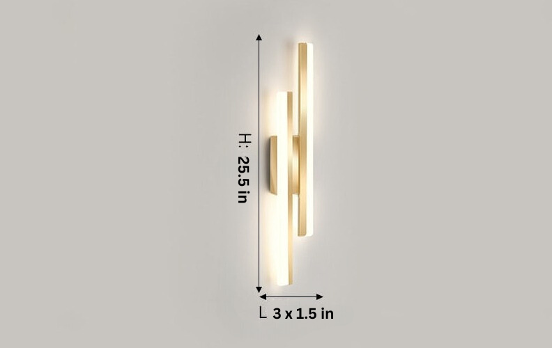 Gemini Led Wall Lamp