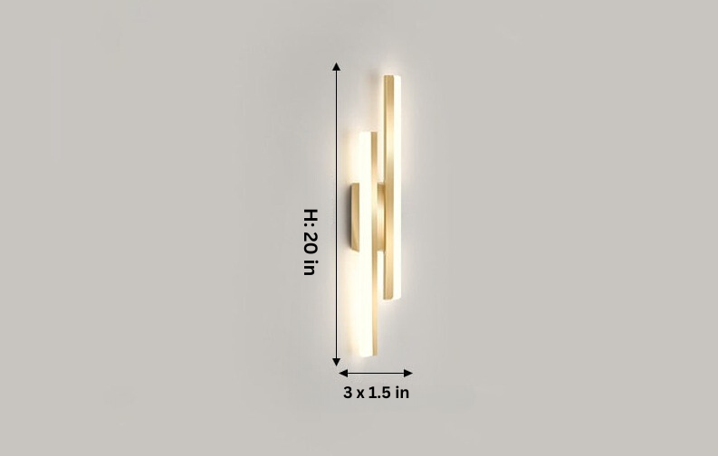 Gemini Led Wall Lamp