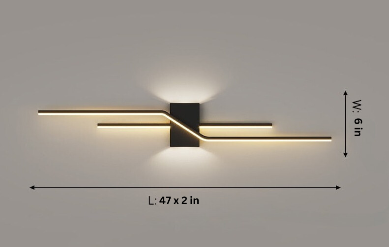 Gemini Led Wall Lamp