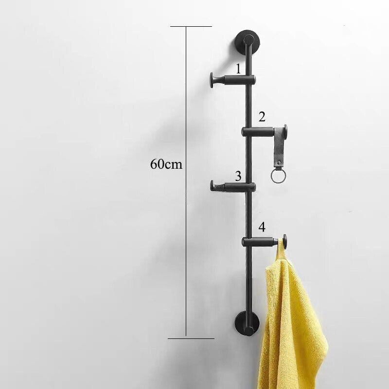 Modern Industrial Hook Rack