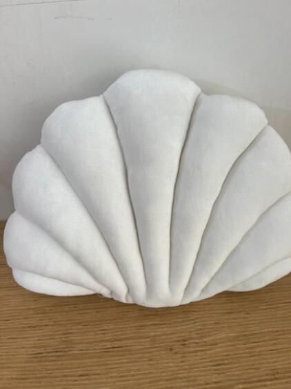 Velvet Seashell Pillow