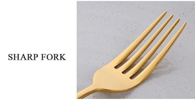 Black & Gold Cutlery