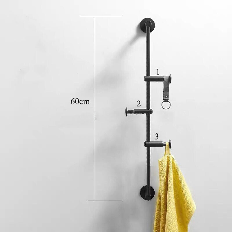 Modern Industrial Hook Rack