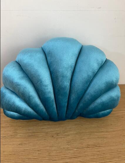 Velvet Seashell Pillow