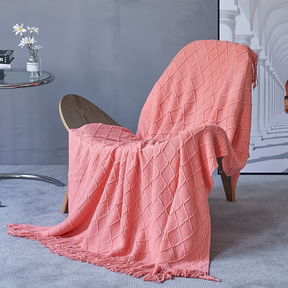 Inya Textured Throw Blanket