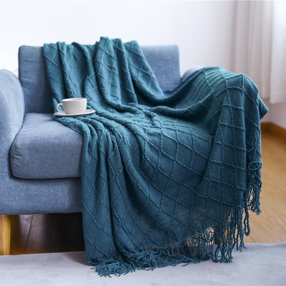 Inya Textured Throw Blanket