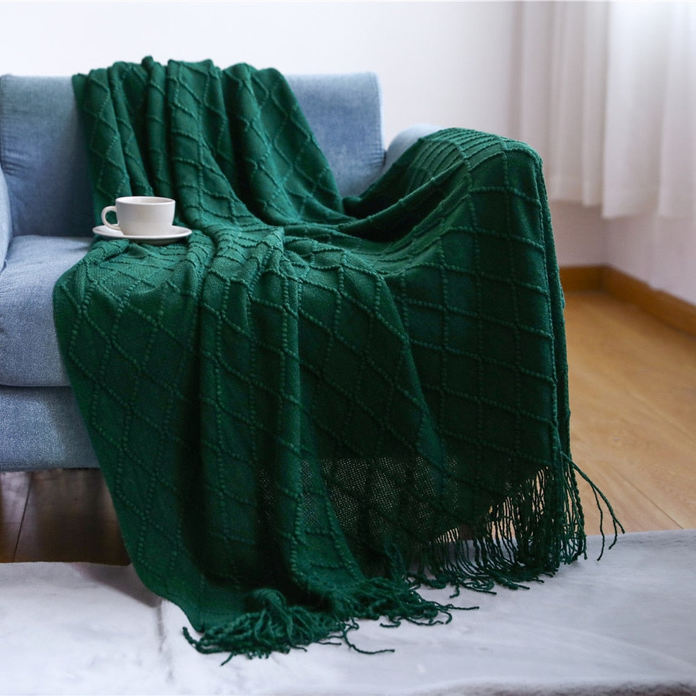 Inya Textured Throw Blanket