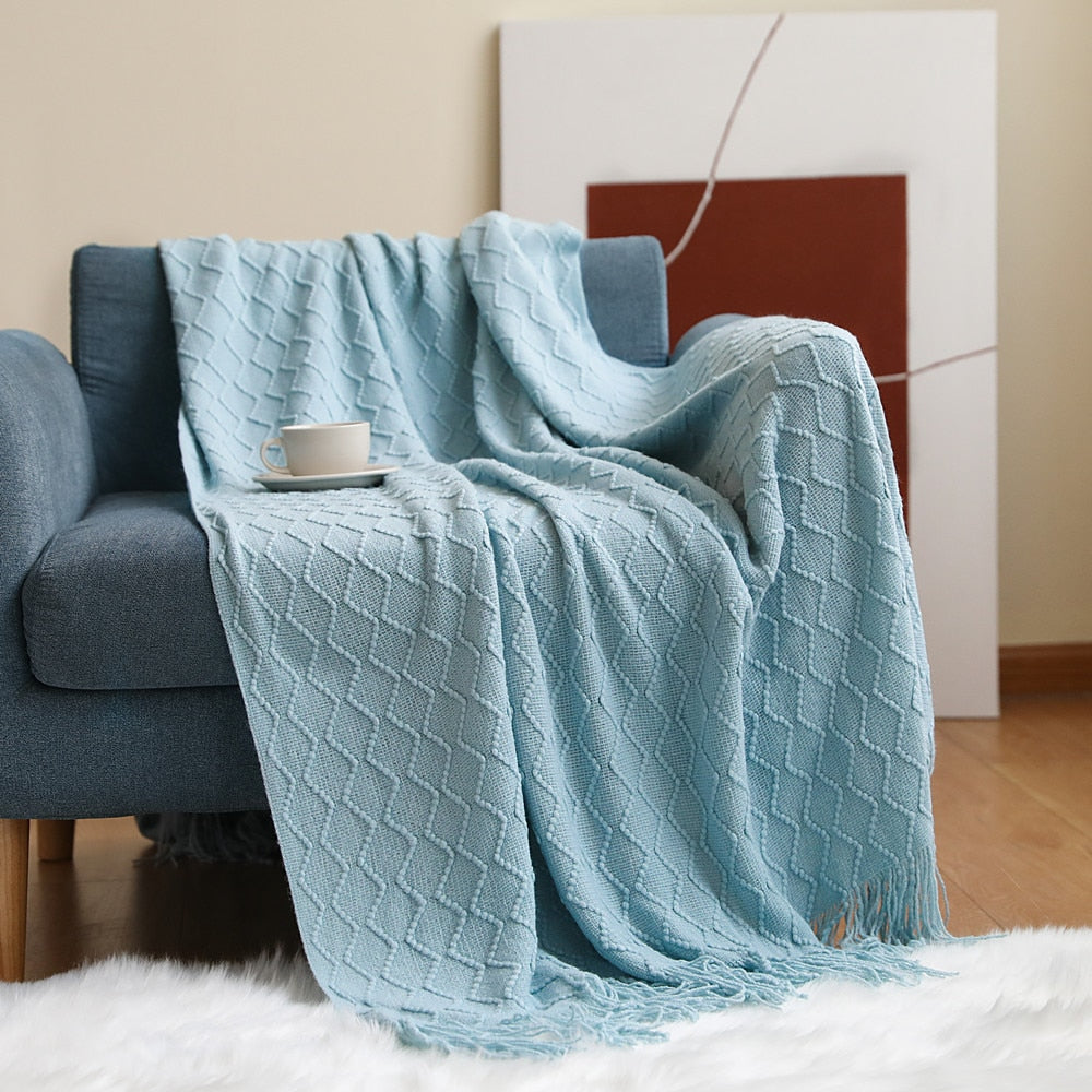 Inya Textured Throw Blanket