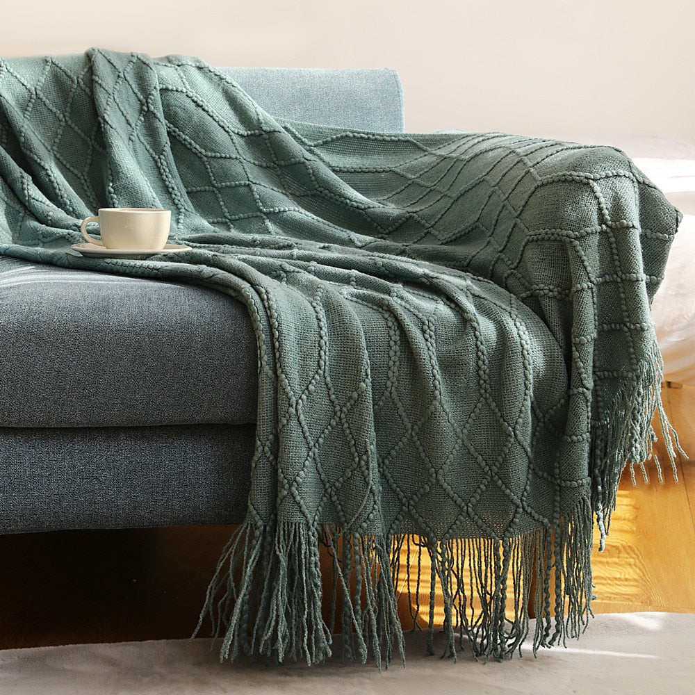 Inya Textured Throw Blanket