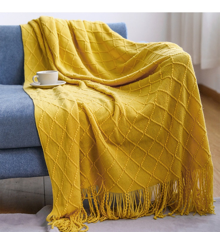 Inya Textured Throw Blanket