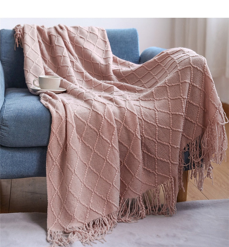 Inya Textured Throw Blanket