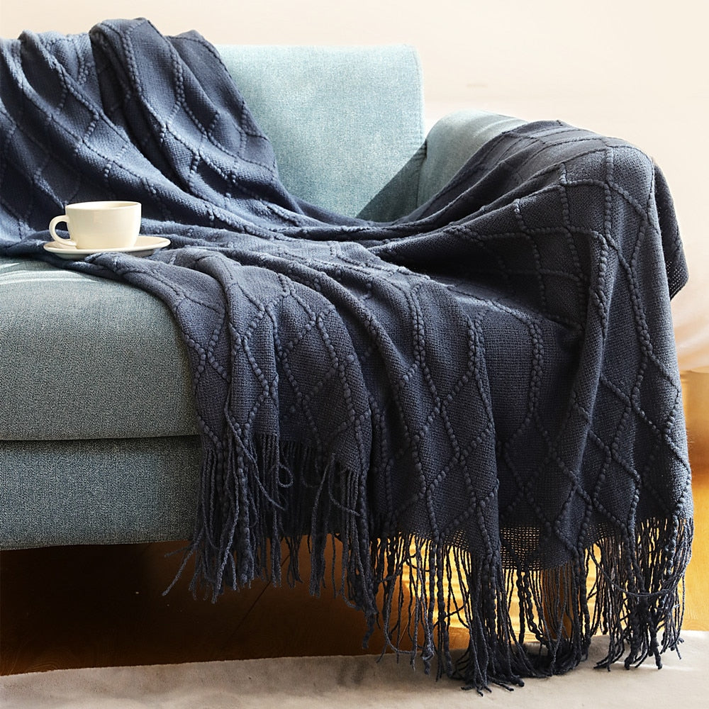 Inya Textured Throw Blanket