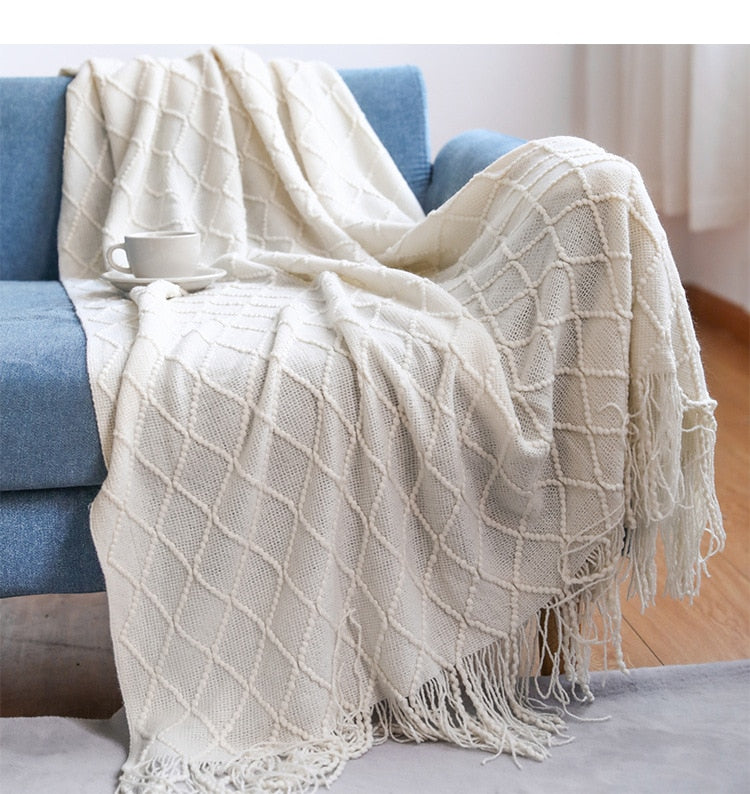 Inya Textured Throw Blanket