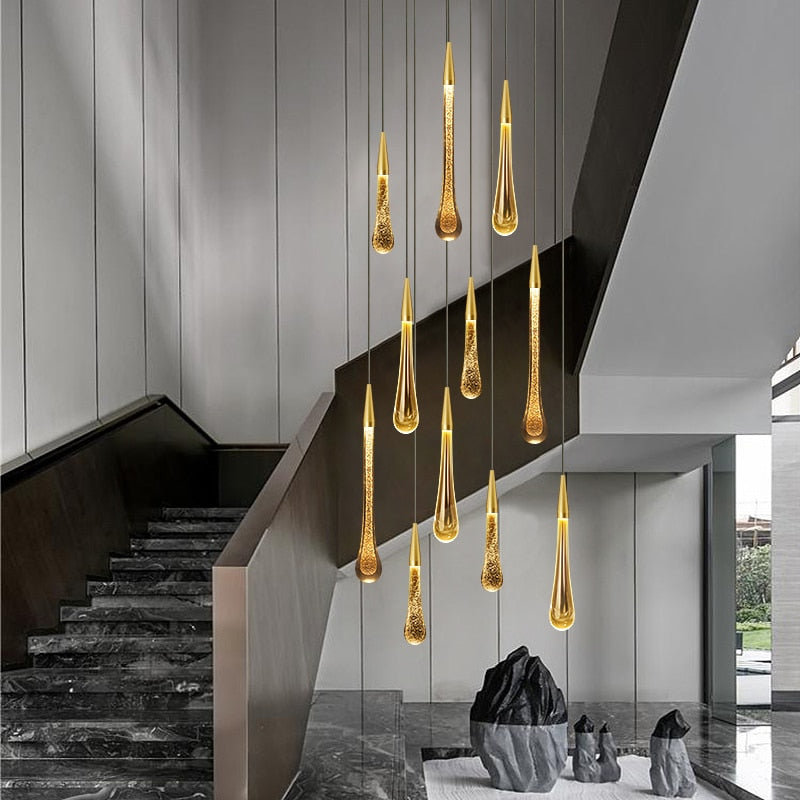 Water Drop LED Pendant Lights