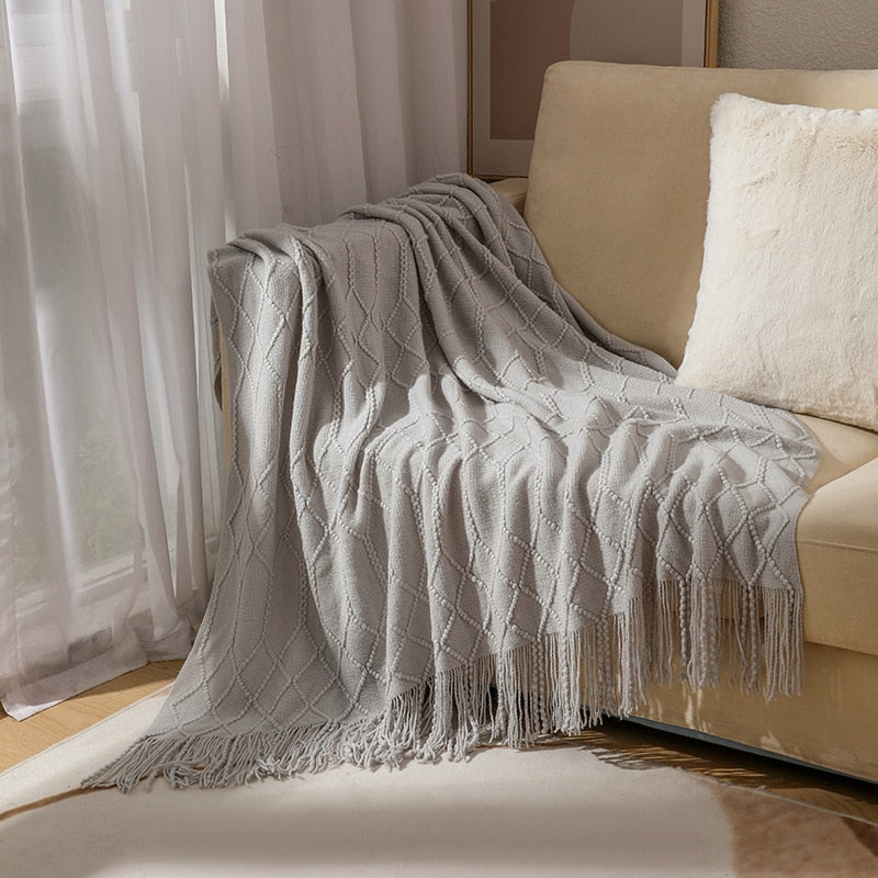 Inya Textured Throw Blanket