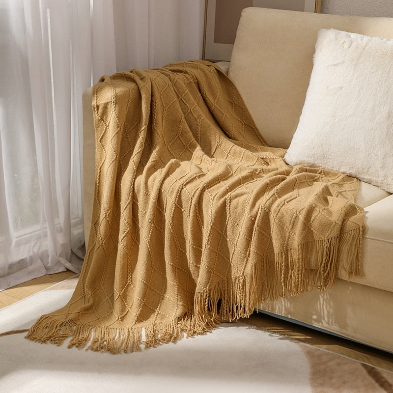 Inya Textured Throw Blanket