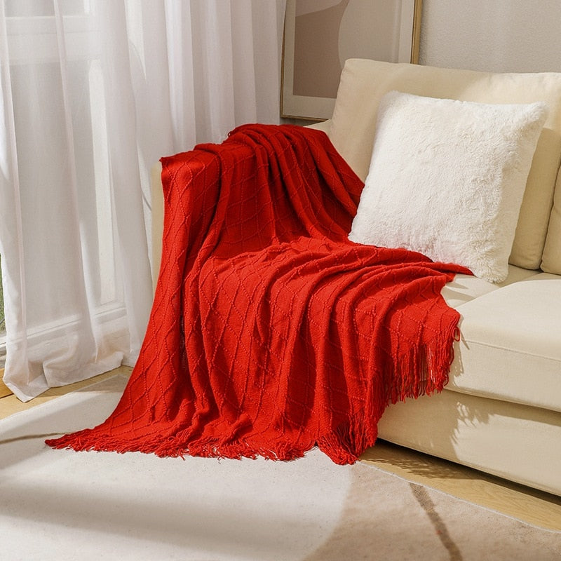 Inya Textured Throw Blanket