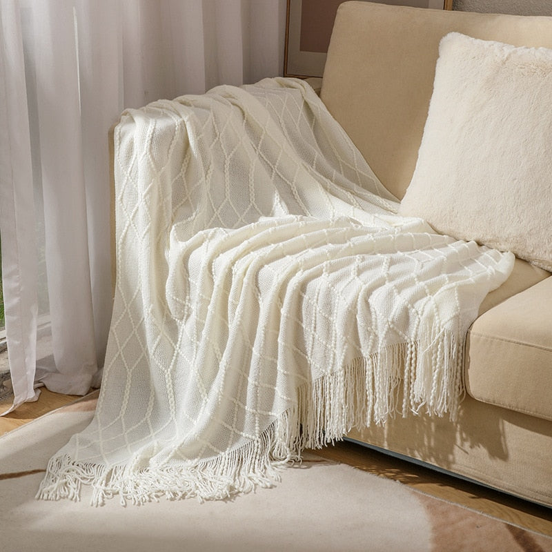 Inya Textured Throw Blanket