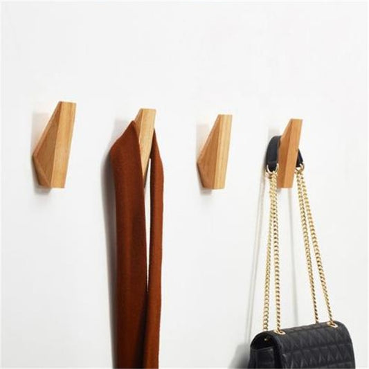 Japanese Style Simple Modern Solid Wood Hook