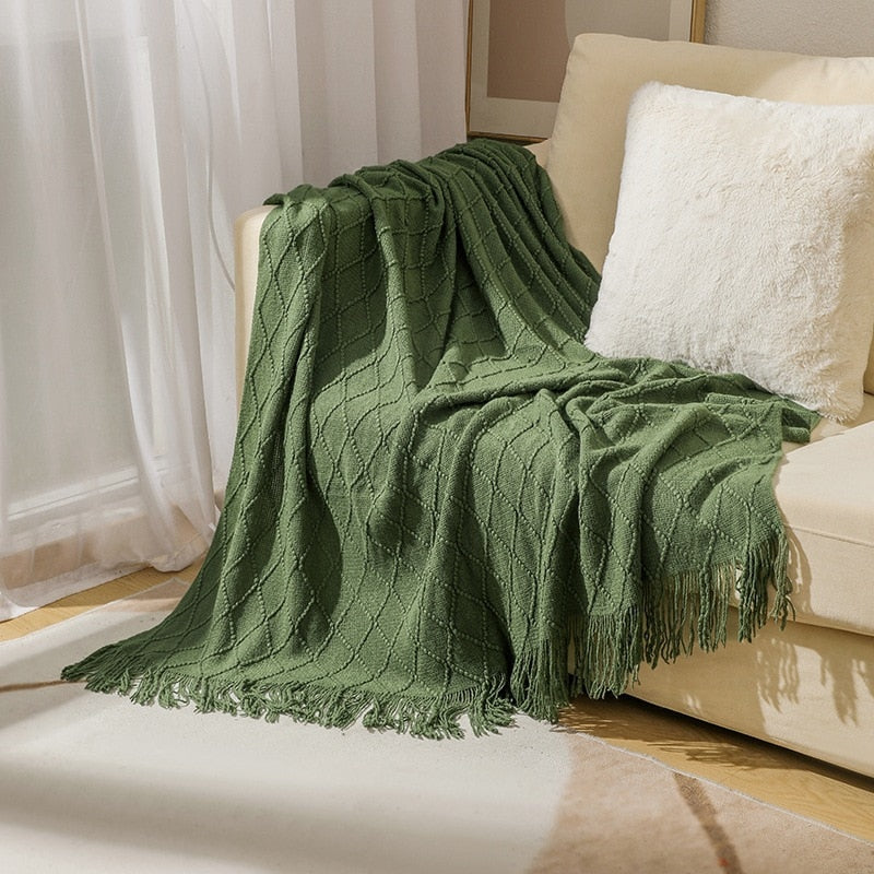 Inya Textured Throw Blanket