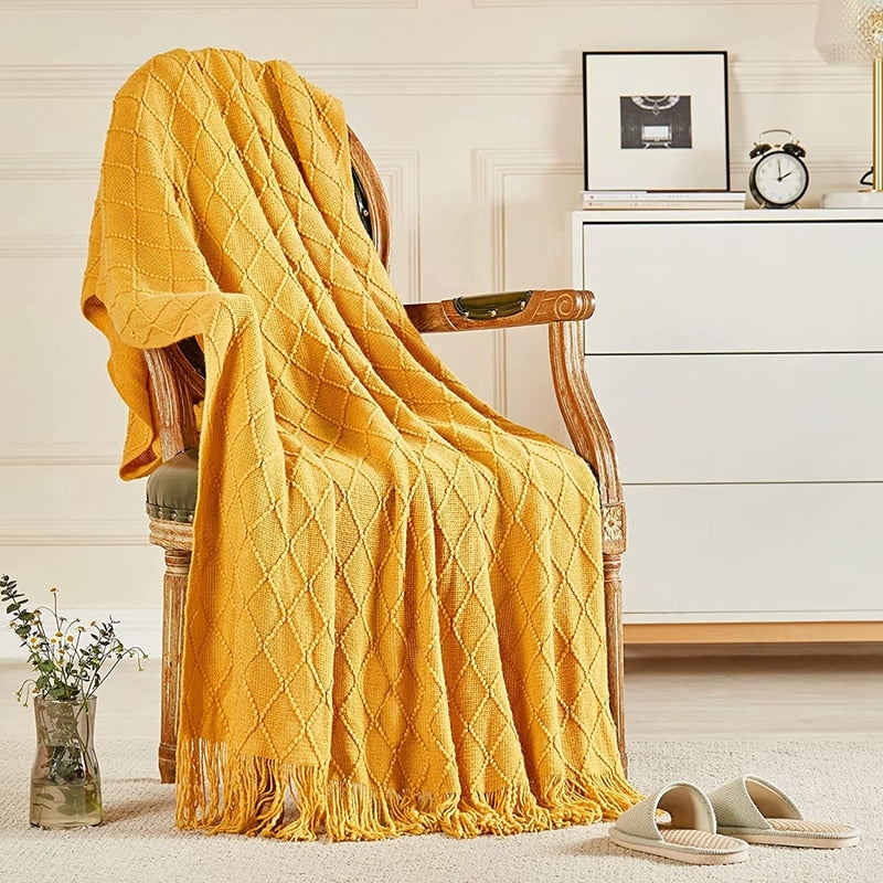 Inya Textured Throw Blanket