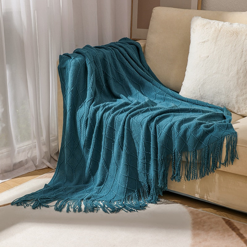 Inya Textured Throw Blanket