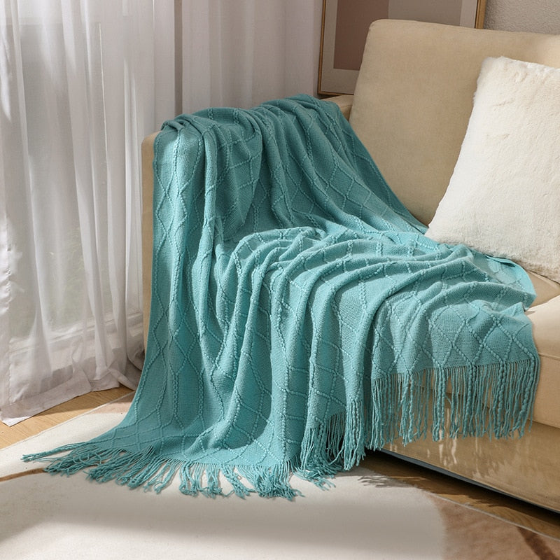 Inya Textured Throw Blanket