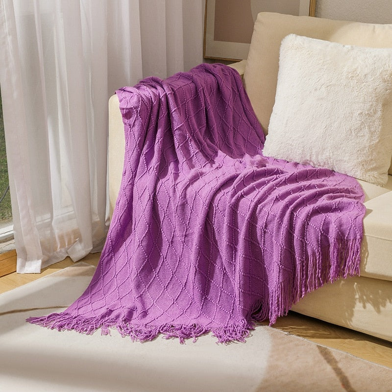 Inya Textured Throw Blanket