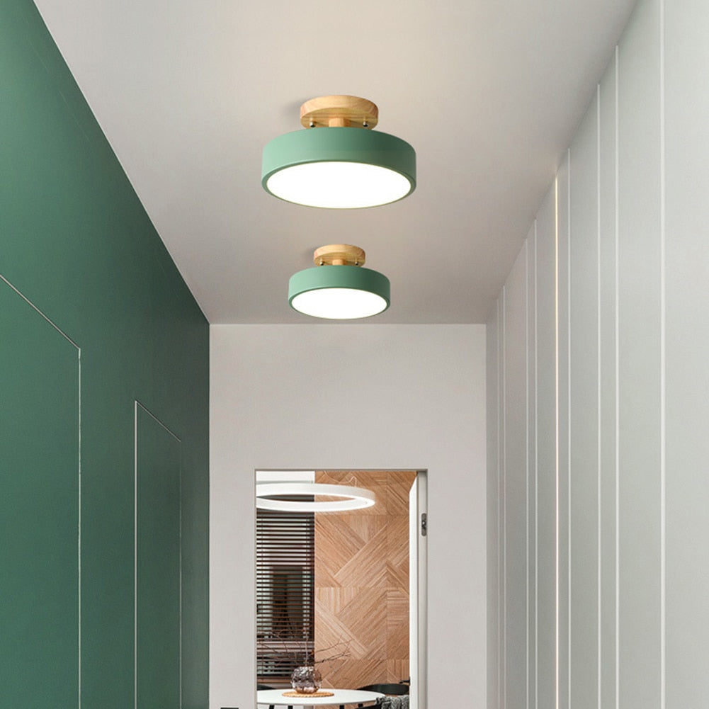 Pastel Disc Light Fixture