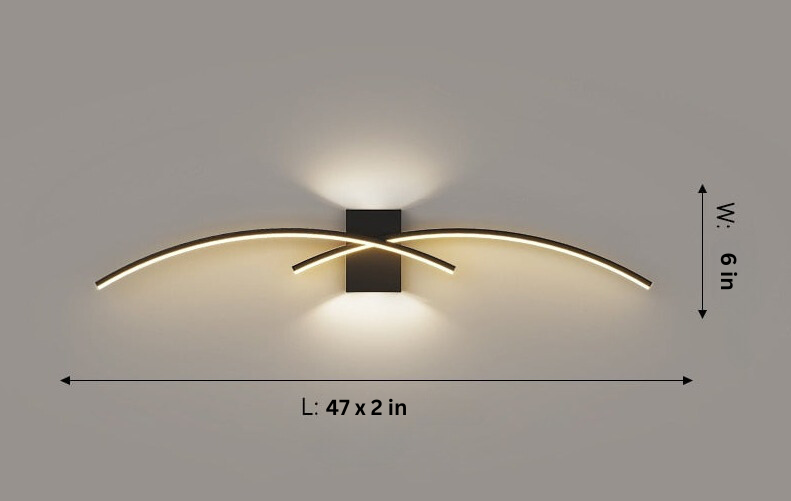 Gemini Led Wall Lamp