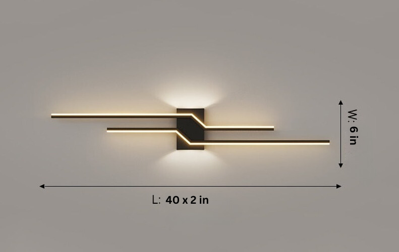 Gemini Led Wall Lamp