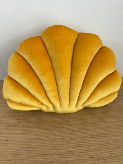 Velvet Seashell Pillow