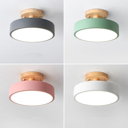 Pastel Disc Light Fixture